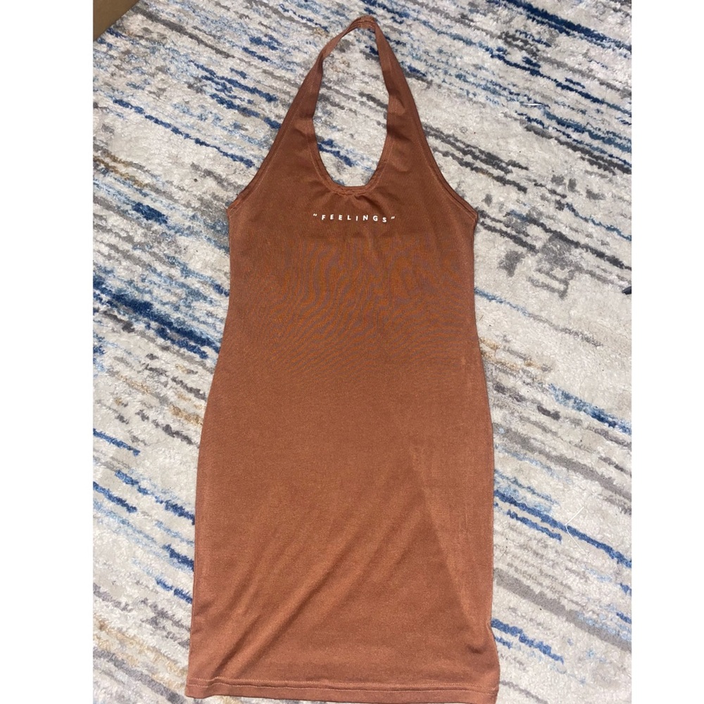 Tight fit sheer dress